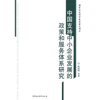 中国支持中小企业发展的政策和服务体系研究