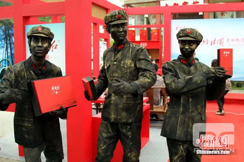 红色经典主题餐厅雕塑 红色经典主题餐厅雕塑