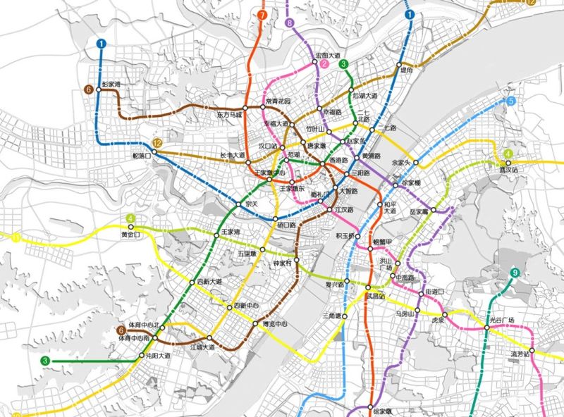 武汉捷运线路 武汉捷运线路