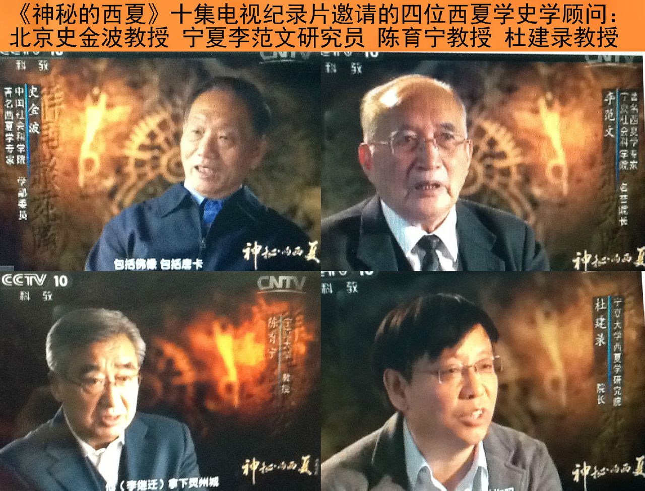 神秘的西夏四位史学顾问图片 神秘的西夏四位史学顾问图片