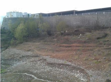 农夫山泉胡家岭厂区下方遍地垃圾 农夫山泉胡家岭厂区下方遍地垃圾