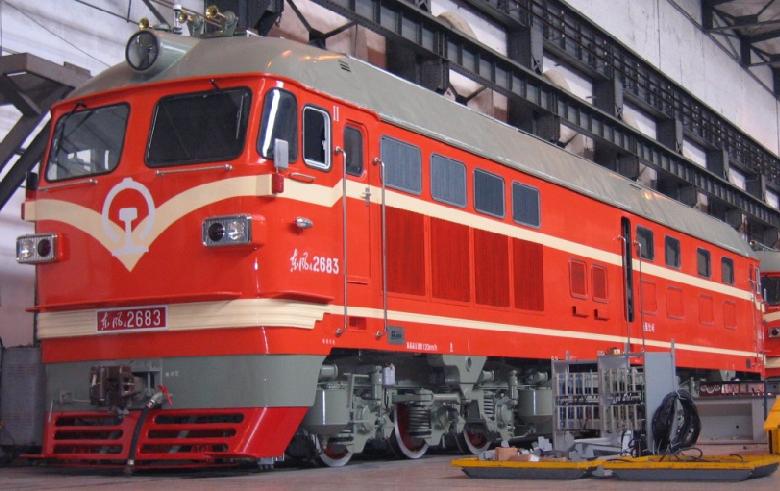 东风4B客运型2683号机车 东风4B客运型2683号机车