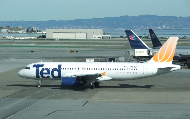 泰德(Ted)航空的a320-200 泰德(Ted)航空的a320-200