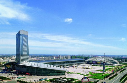 建成初期的哈尔滨国际会展体育中心 建成初期的哈尔滨国际会展体育中心