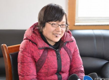 2014年2月8日张广秀接受记者採访 2014年2月8日张广秀接受记者採访