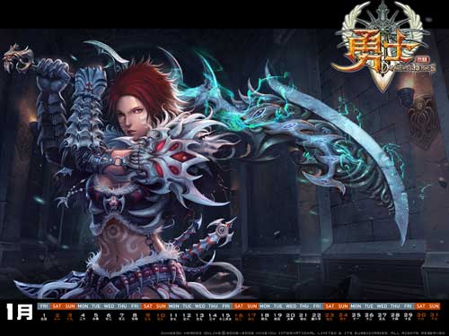 《勇士OL》壁纸 《勇士OL》壁纸