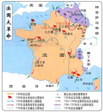法国大革命形势 法国大革命形势