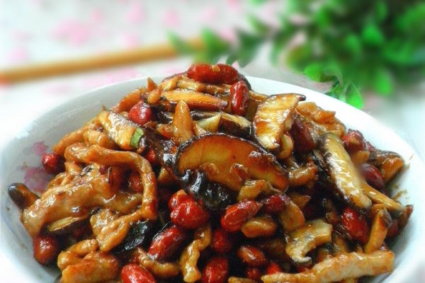 香菇麻辣肉丝