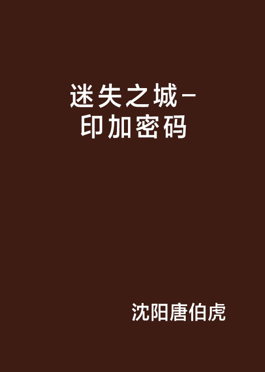 迷失之城-印加密码