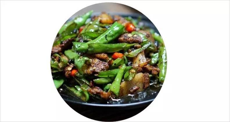 皱皮辣椒炒肉