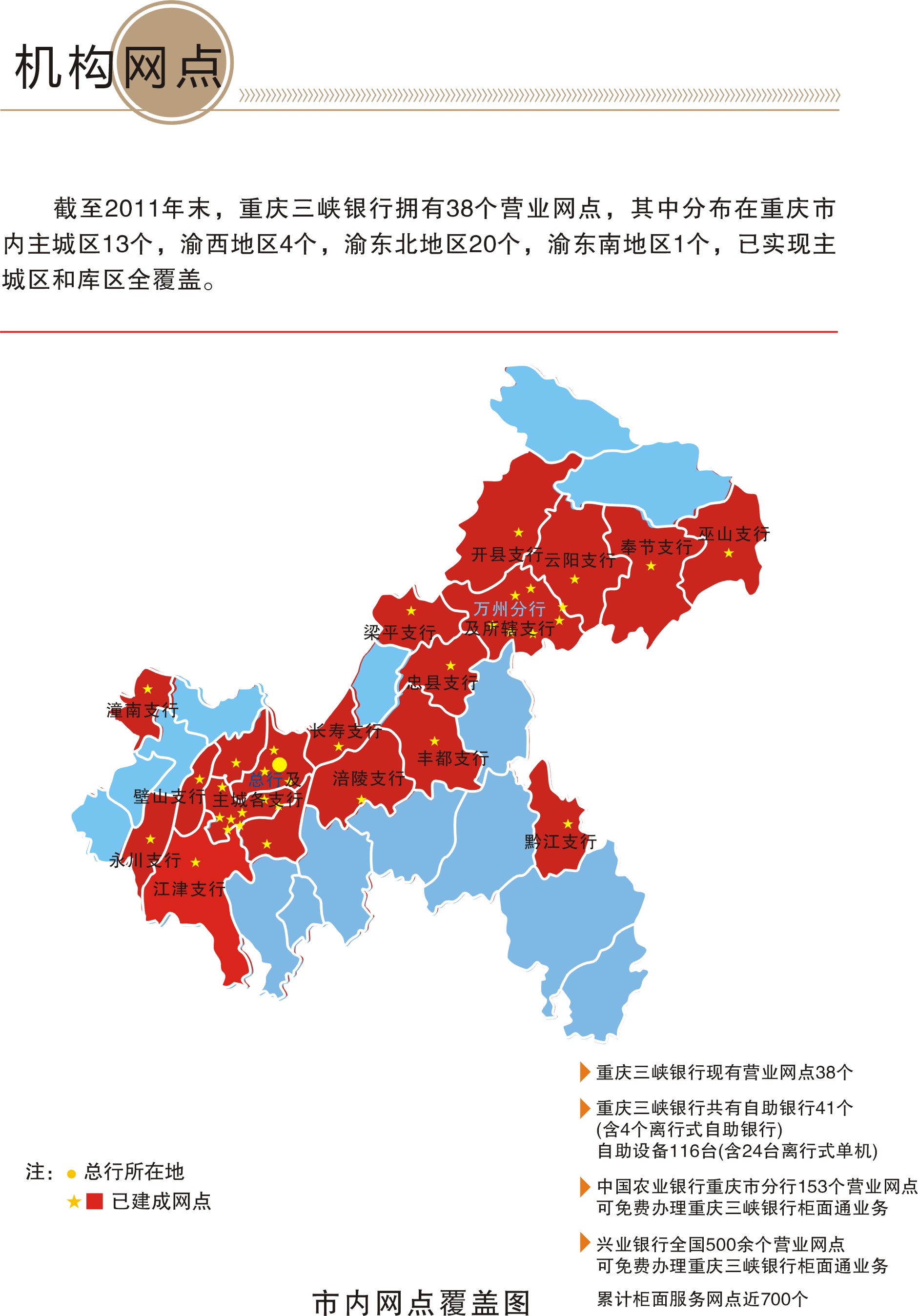 重庆三峡银行网点分布(重庆市内) 重庆三峡银行网点分布(重庆市内)