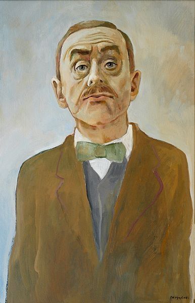 托马斯·曼的画像(Vaclav Zeman绘) 托马斯·曼的画像(Vaclav Zeman绘)
