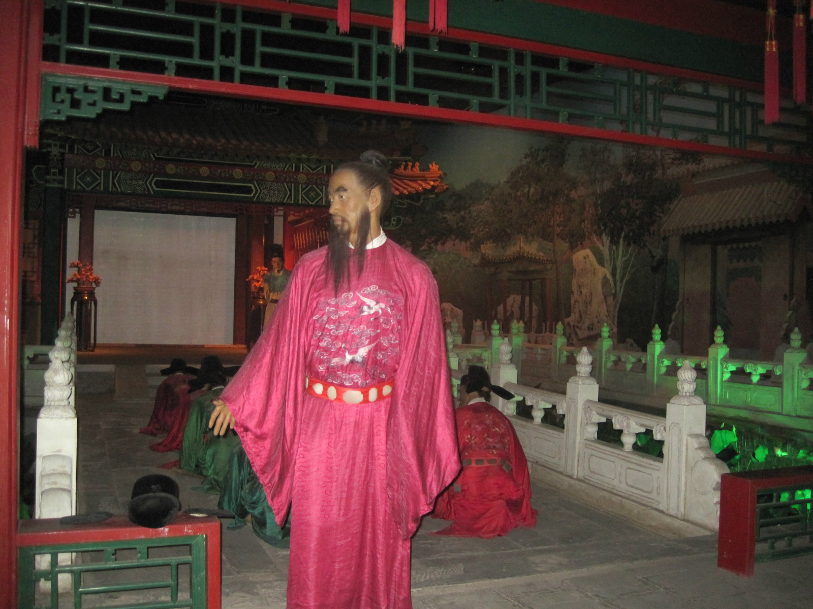 北京十三陵明皇蜡像宫