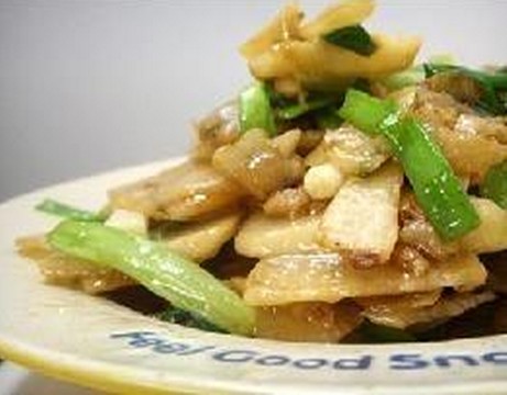香菇炒淮山 香菇炒淮山