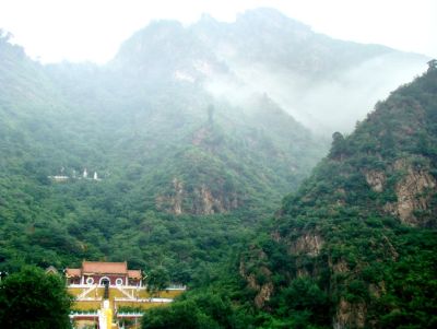 万塔黄崖寺庙区远眺 万塔黄崖寺庙区远眺