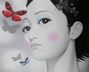江衡作品 布面油彩 江衡作品 布面油彩