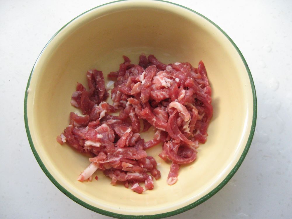 香菇麻辣肉丝