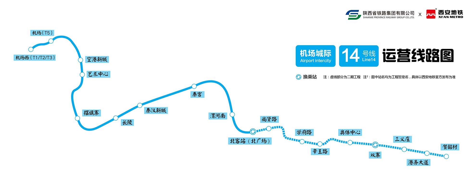 西安捷运14号线 西安捷运14号线