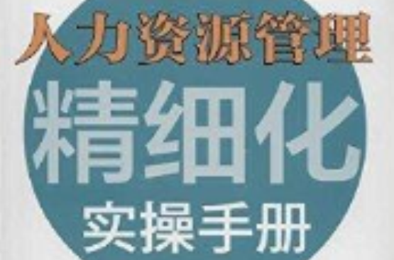 人力资源管理精细化实操手册