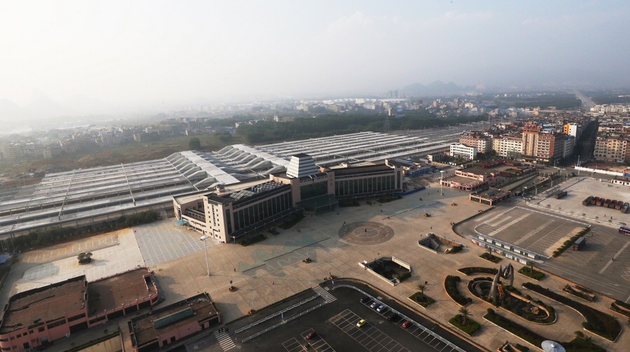 桂林北站站前广场 桂林北站站前广场