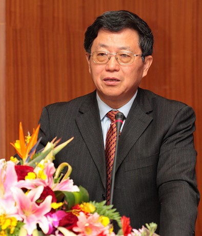 迟福林在演讲 迟福林在演讲