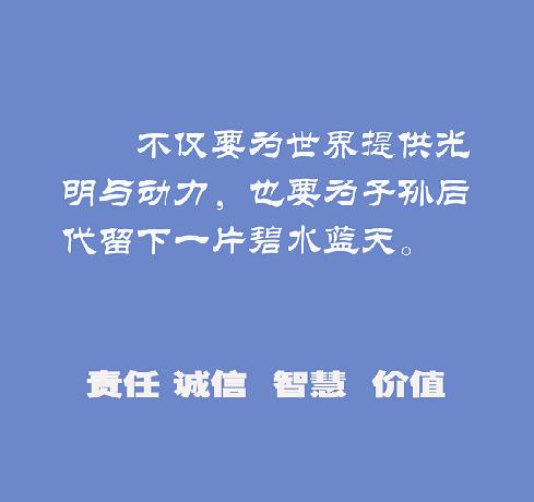 中电国际新能源控股有限公司企业文化 中电国际新能源控股有限公司企业文化
