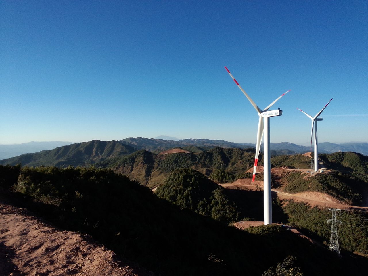 沙帽山风电场 沙帽山风电场