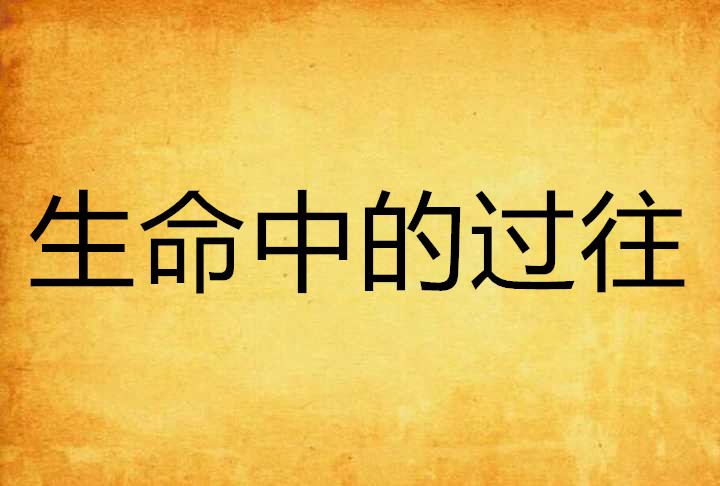 生命中的过往
