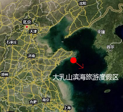 大乳山地理位置图 大乳山地理位置图