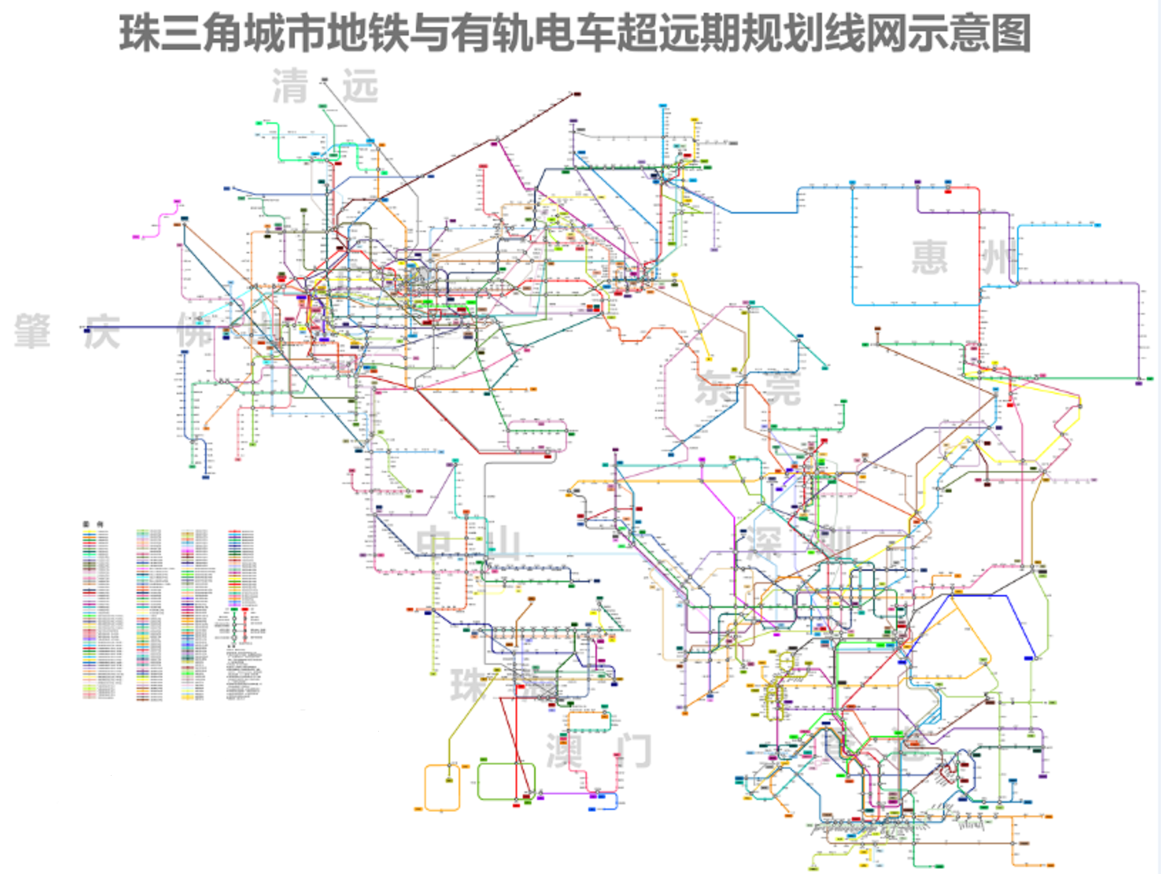 规划线网示意图 规划线网示意图