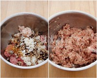 香菇马蹄蒸肉饼