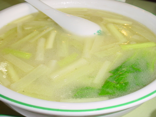 奶汤蒲菜 奶汤蒲菜