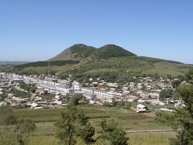 大孤山南山脚下大孤山镇 大孤山南山脚下大孤山镇