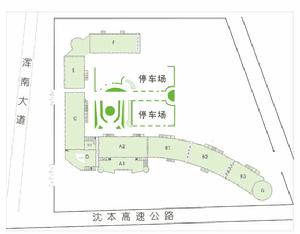 瀋阳国际会展中心平面图 瀋阳国际会展中心平面图