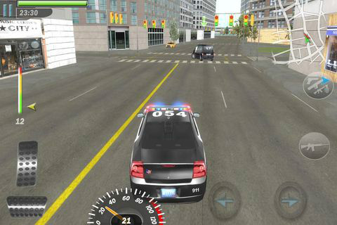疯狂警车