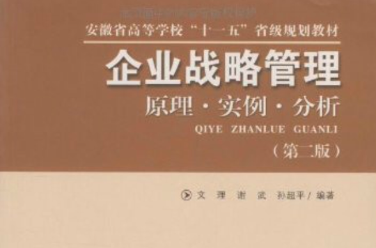 企业战略管理：原理·实例·分析