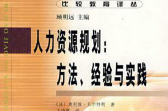 人力资源规划：方法·经验与实践