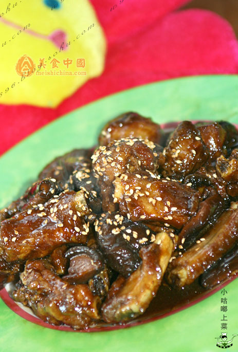 香菇糖醋排骨 香菇糖醋排骨