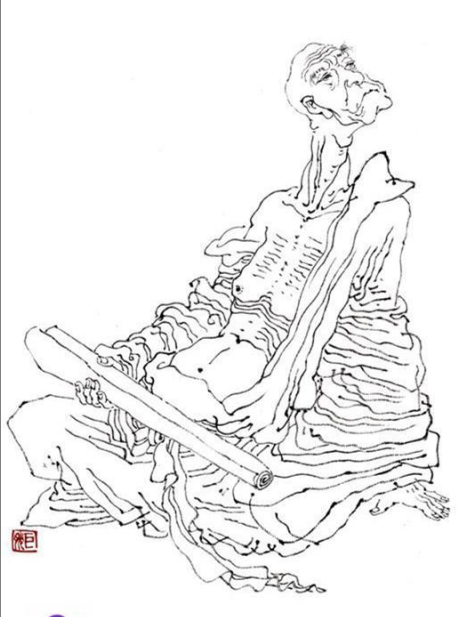 万壑松风图(五代巨然创作画作) 万壑松风图(五代巨然创作画作)