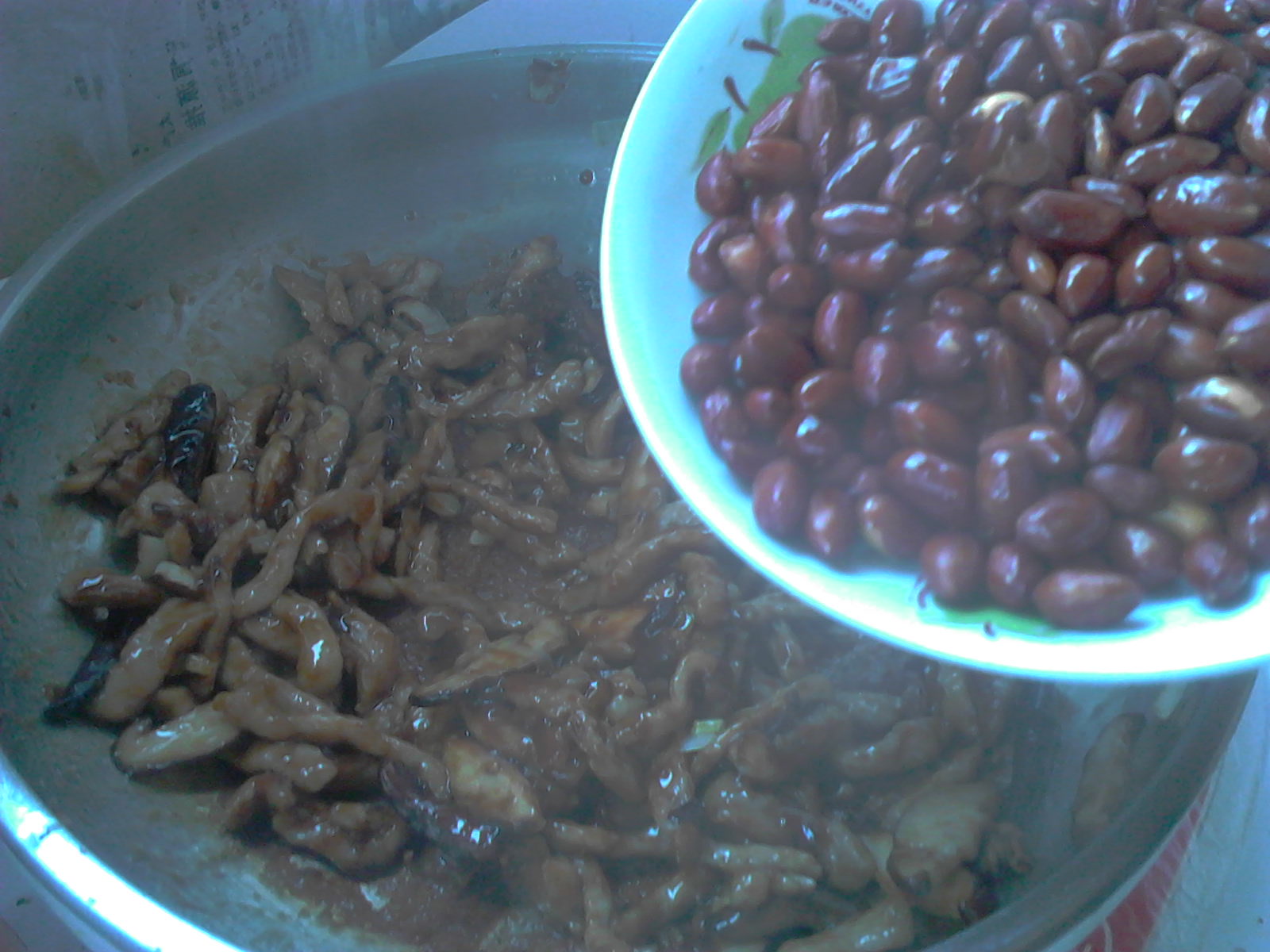 麻辣香菇肉丝