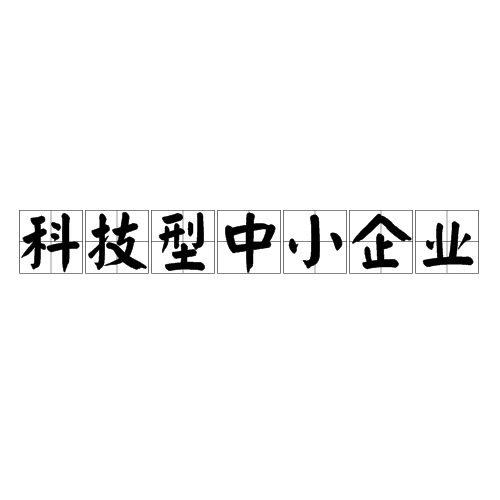 科技型中小企业