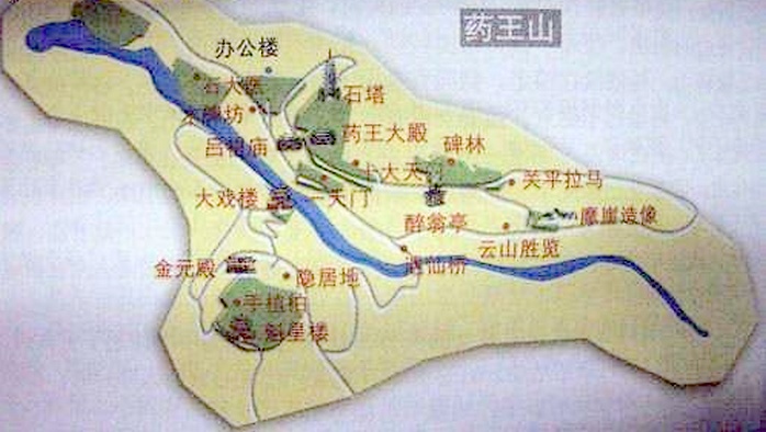 景点分布 景点分布