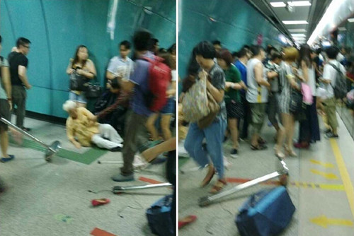 10·7广州捷运打架事件