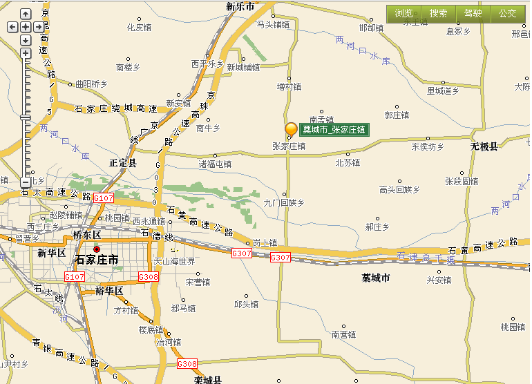 张家庄镇地图 张家庄镇地图