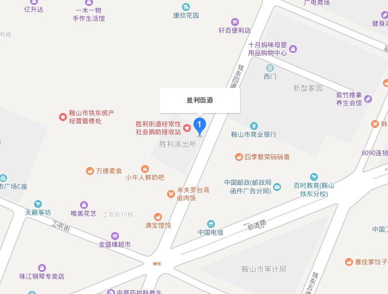 胜利街道(辽宁省鞍山市胜利街道)