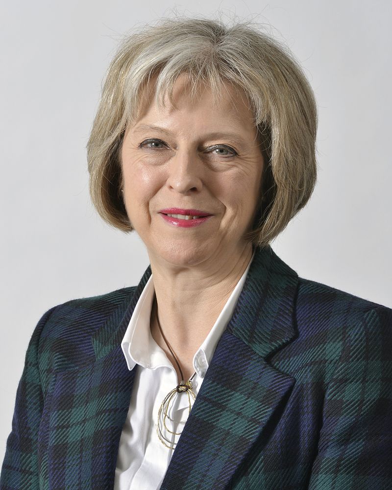 英国首相特蕾莎·梅 英国首相特蕾莎·梅