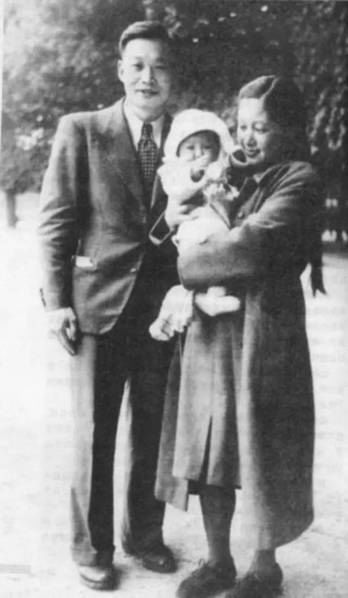 何泽慧与钱三强夫妇 何泽慧与钱三强夫妇
