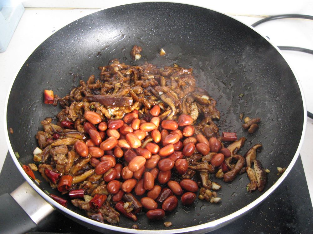 香菇麻辣肉丝