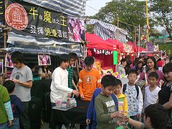同学参予2009年花市 同学参予2009年花市