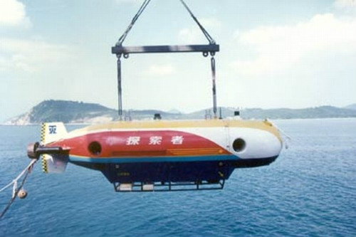 中国“探索者号”无人潜航器 中国“探索者号”无人潜航器